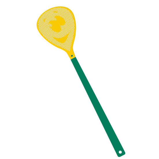 Fliegenklatsche "Gesicht"