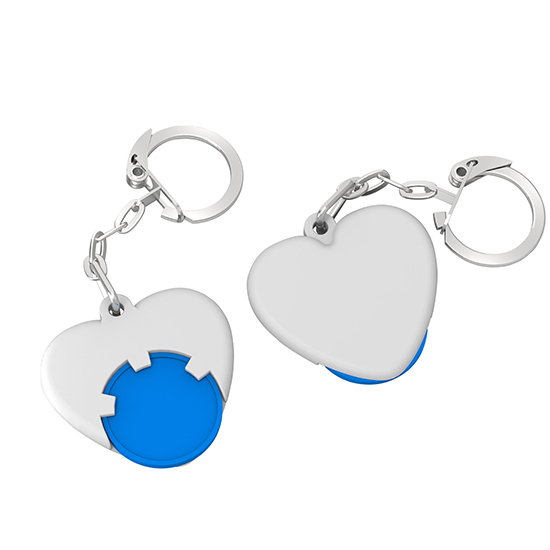 Chiphalter mit 1€-Chip "Herz"