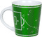 KÖNITZ Porzellan Tasse KC134 Fußball - Taktik