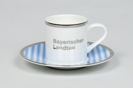 KÖNITZ Porzellan Espressotasse  KCB304 mit Untertasse