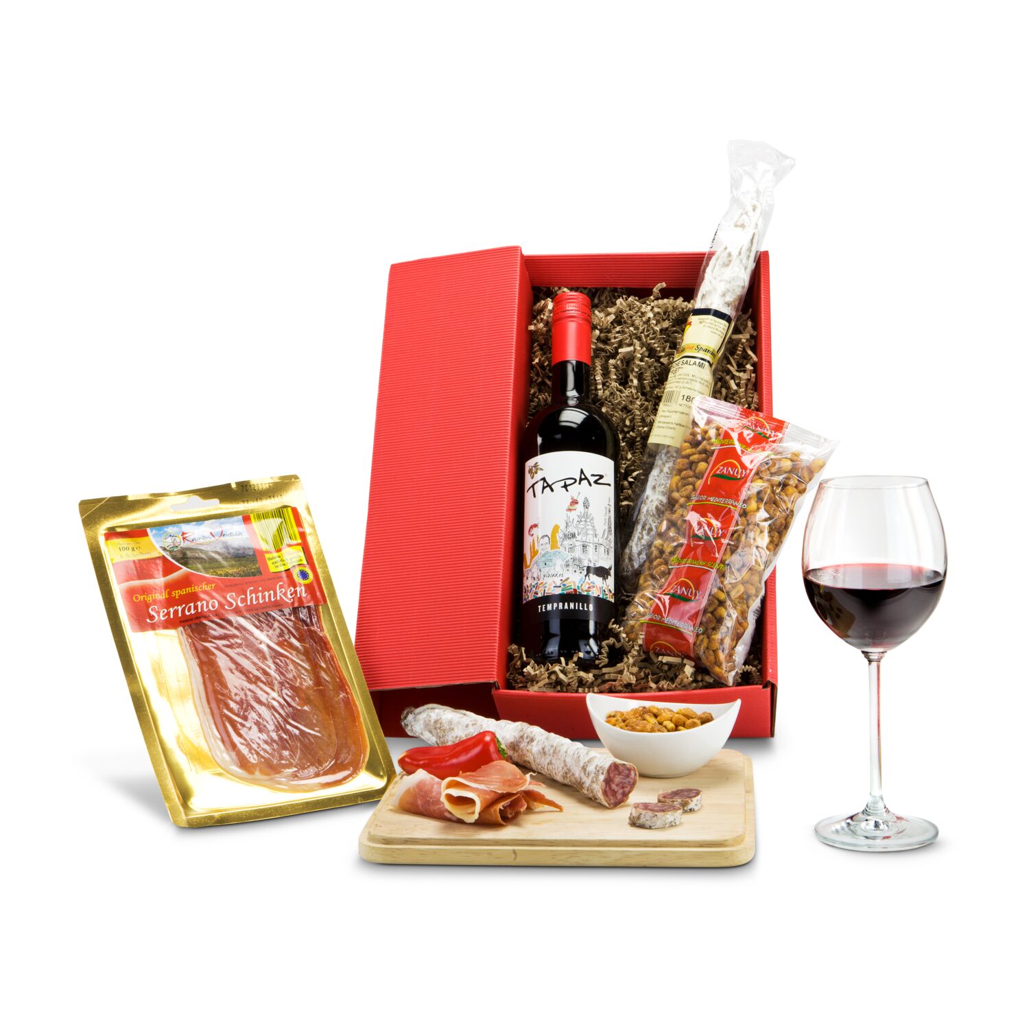Geschenkset / Präsenteset: Tapas Serrano 2K1036