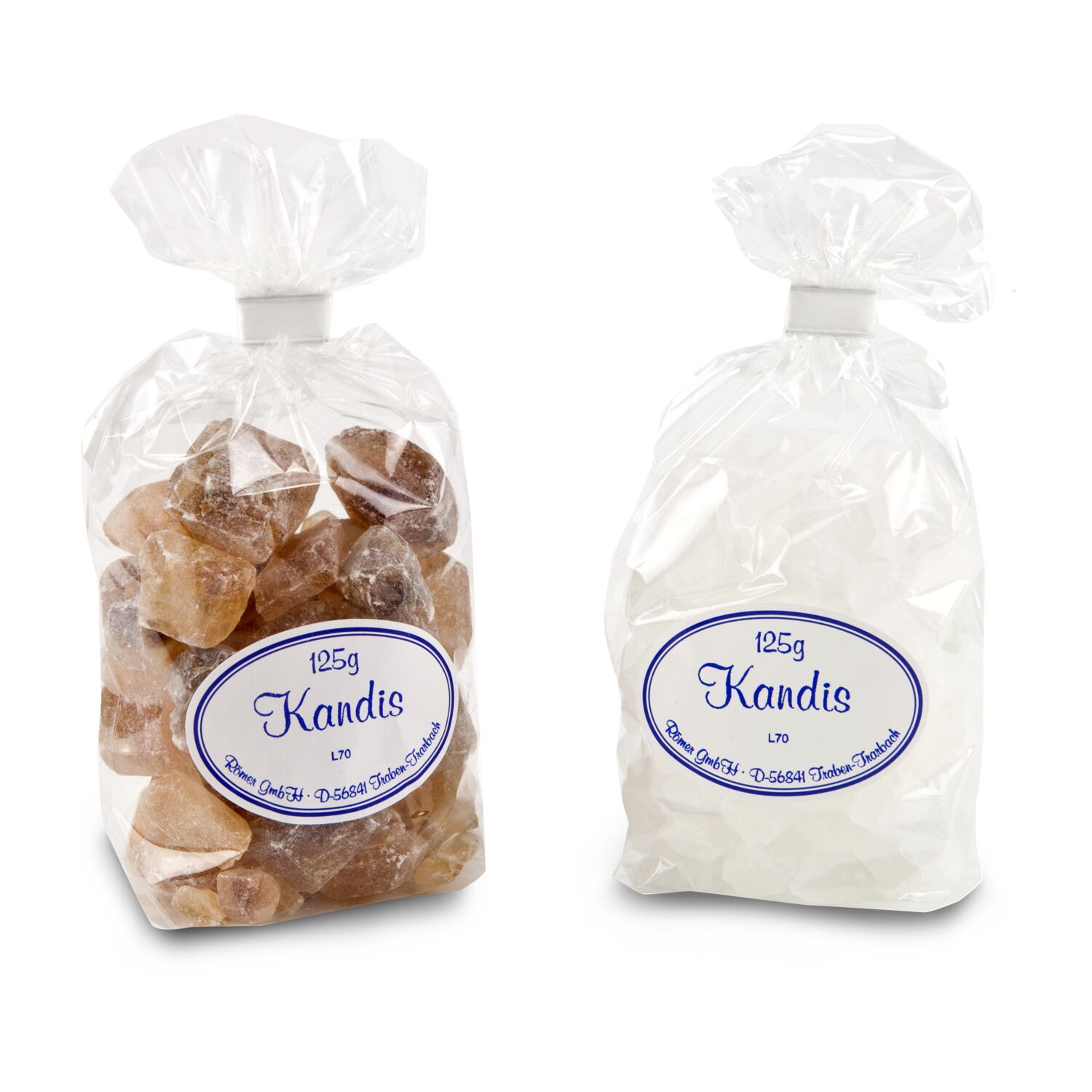 Eine winterliche Tannenbaumverpackung mit 50 g Wintertee & Weihnachtsgelee, 125 g Krustenkandis & Würfelkandis, 5 Teebonbons & einem Rezept.