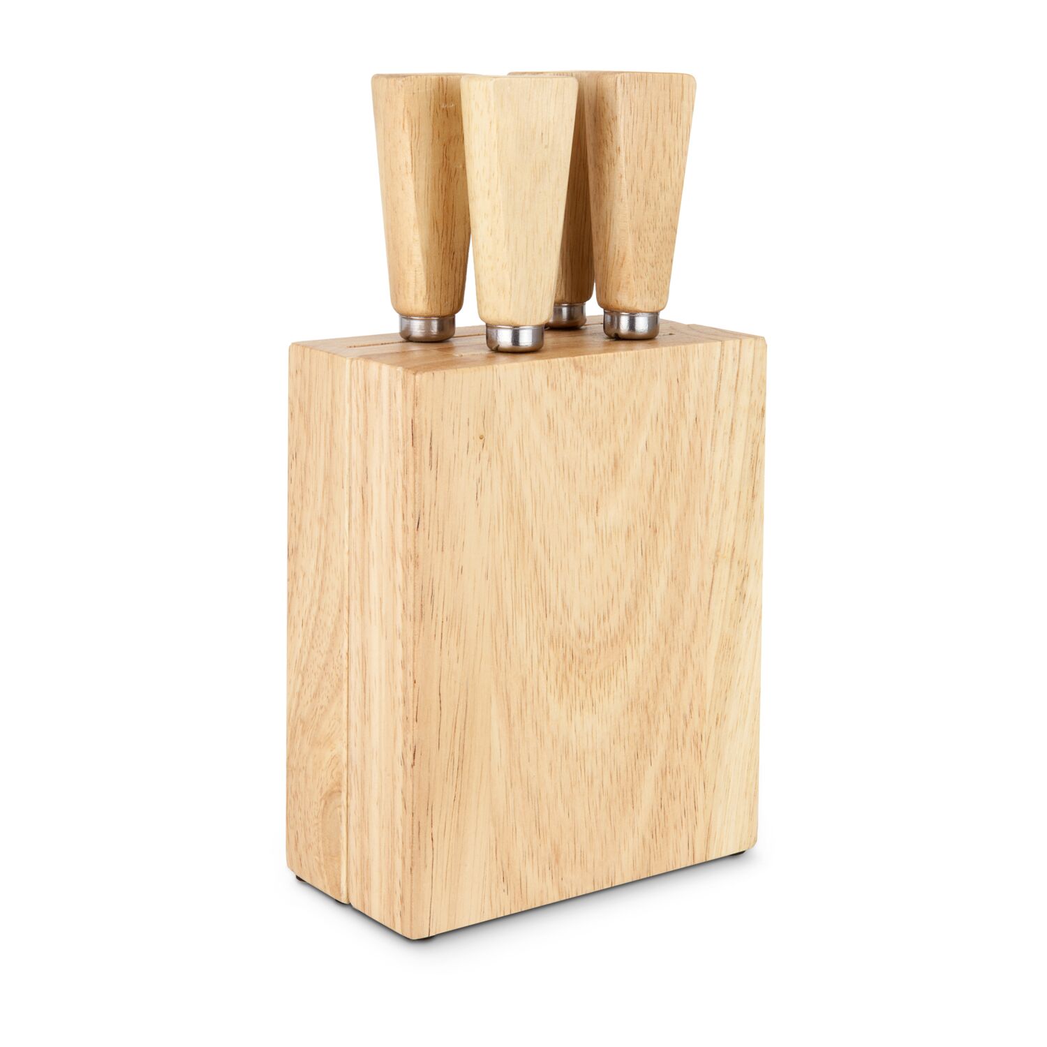 Ein innovatives Käsemesser-Set inklusive Block und je 145 g Bärlauch- und Feigensenf im Glas. Alles zusammen im schwarzen Karton.