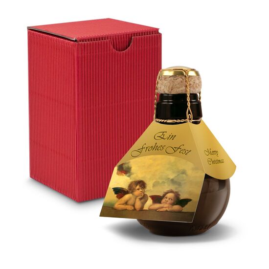Origineller Sekt Raffael - Karton Rot, 125 ml 2K1358g4