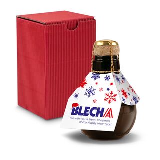 Origineller Sekt Eigendesign - Karton Rot, 125 ml 2K1358z4