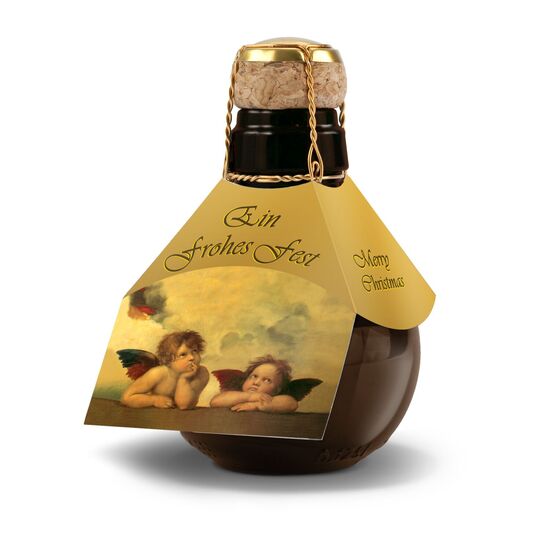Geschenkartikel / Präsentartikel: Kleinste Sektflasche: Weihnachts-Raffael 2K1379