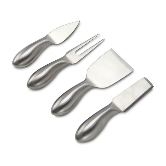 Ein Präsent mit dem Sie sich abheben! Leckerer Cidre aus Frankreich, kombiniert mit einem schönen Käse-Messer-Block für alle Käsearten.