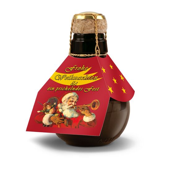 Kleinste Sektflasche der Welt Weihnachtsgruß, 125 ml 2K1540f