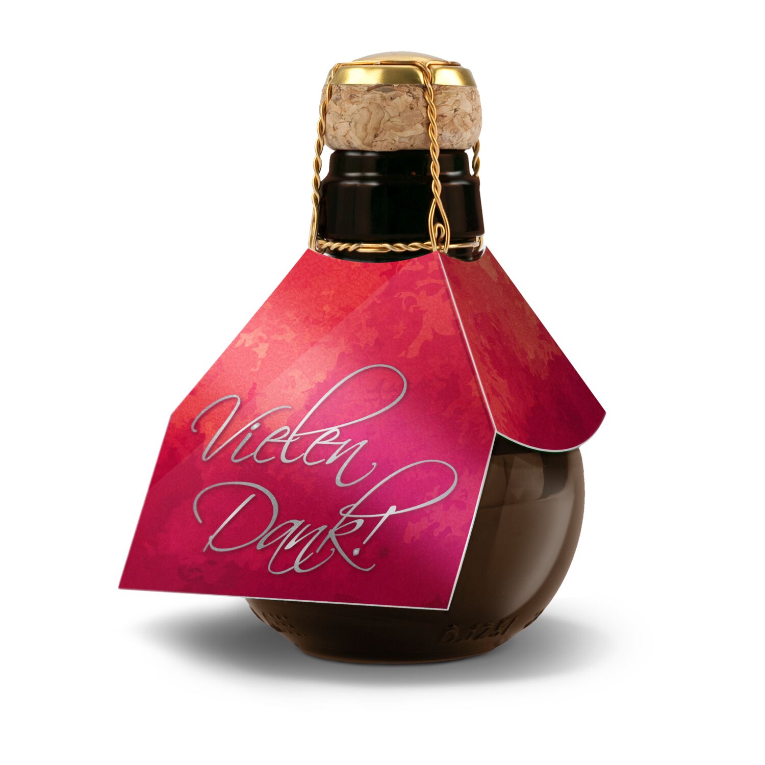 Kleinste Sektflasche der Welt Vielen Dank, 125 ml 2K1540j