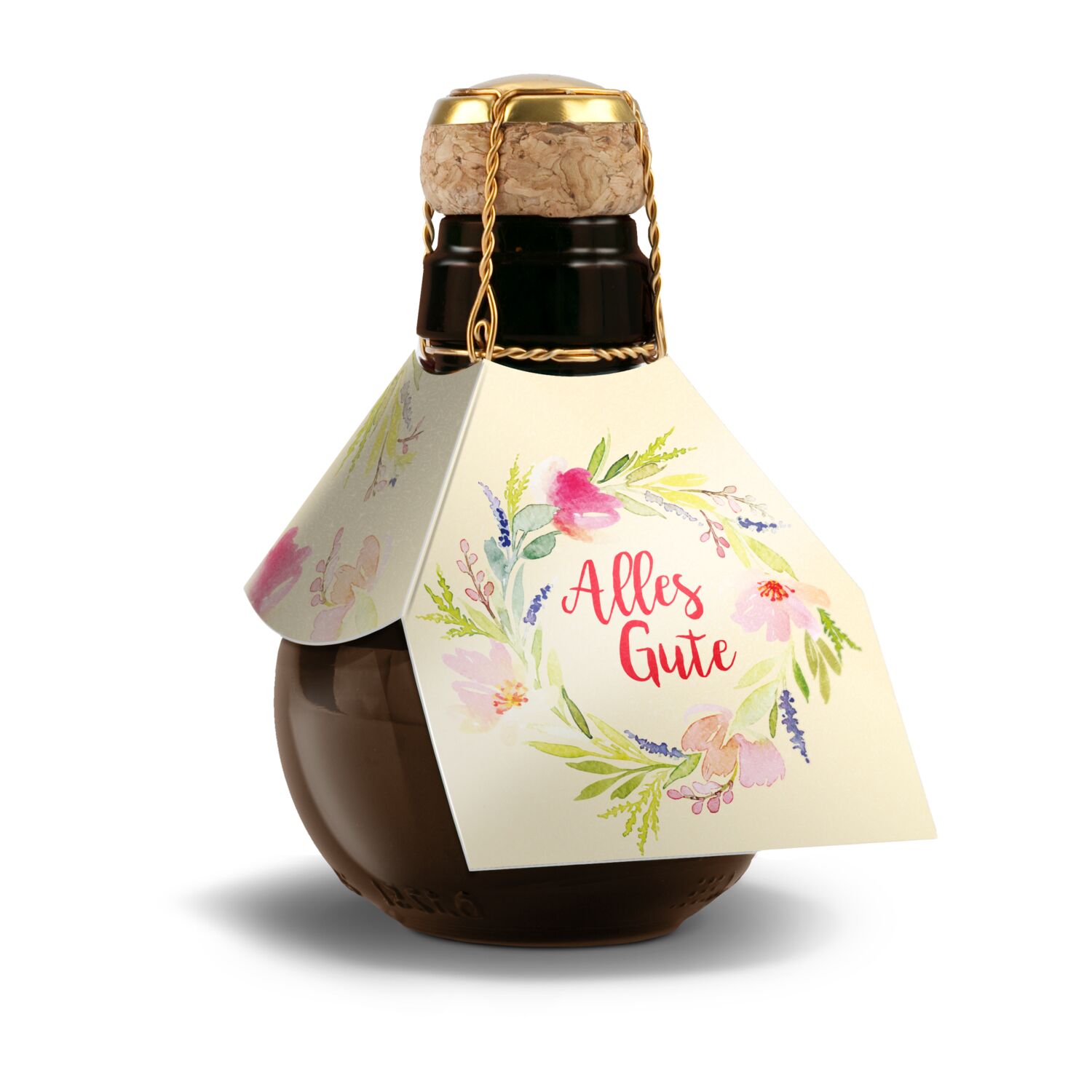 Kleinste Sektflasche der Welt Alles Gute, 125 ml 2K1540k