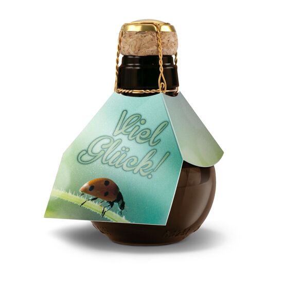 Kleinste Sektflasche der Welt Viel Glück, 125 ml 2K1540n
