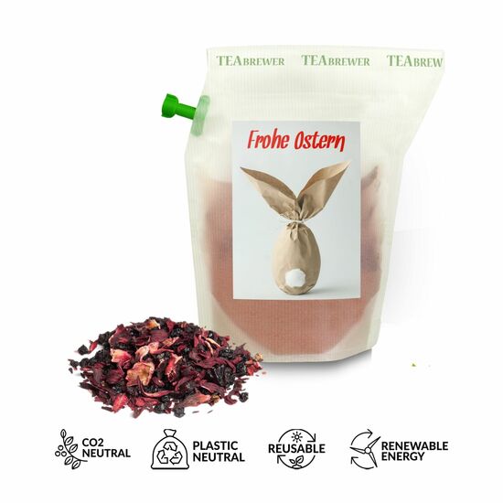 Geschenkartikel / Präsentartikel: Oster-Tee, Tasty Berry - Hase 2K1622d