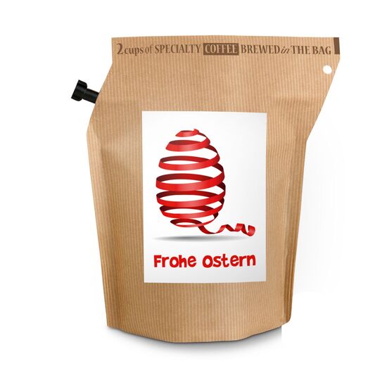 Verschenken Sie Fröhlichkeit & Genuss zu Ostern mit diesem wiederverwendbaren Brühbeutel. Heißes Wasser eingießen, ziehen lassen & genießen.