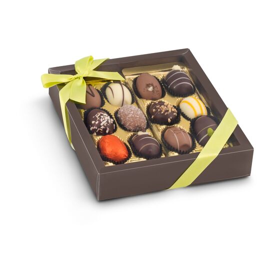Geschenkartikel / Präsentartikel: Oster-Präsent Pralineneier, 12 Stück 2K1631