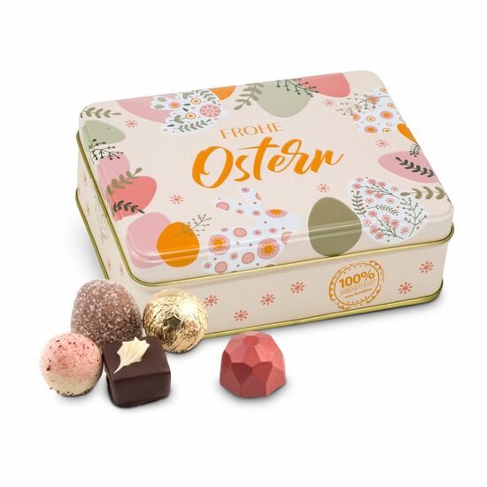 Geschenkartikel / Präsentartikel: Frohe Ostern - Pralinen 125 g 2K1634a