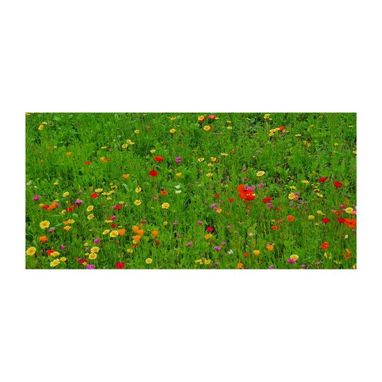 Ein buntes Oster-Paket: 1 Flasche Weißwein, 5 Lindt Mini Goldhasen, 15 Lindt Lindor Eier und 6 bunte Blumenmurmeln