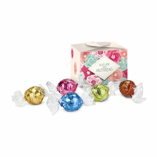 Geschenkartikel: Lindt süßes Danke, Pralinenschachtel Muttertag, 5 Lindorkugeln 2K1670e