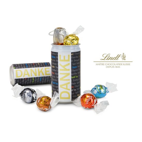 Geschenkartikel / Präsentartikel: Lindt-Geheimnis Danke 2K1679