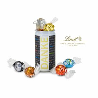 Geschenkartikel / Präsentartikel: Lindt-Geheimnis Ostern - Etikett Danke 2K1679f