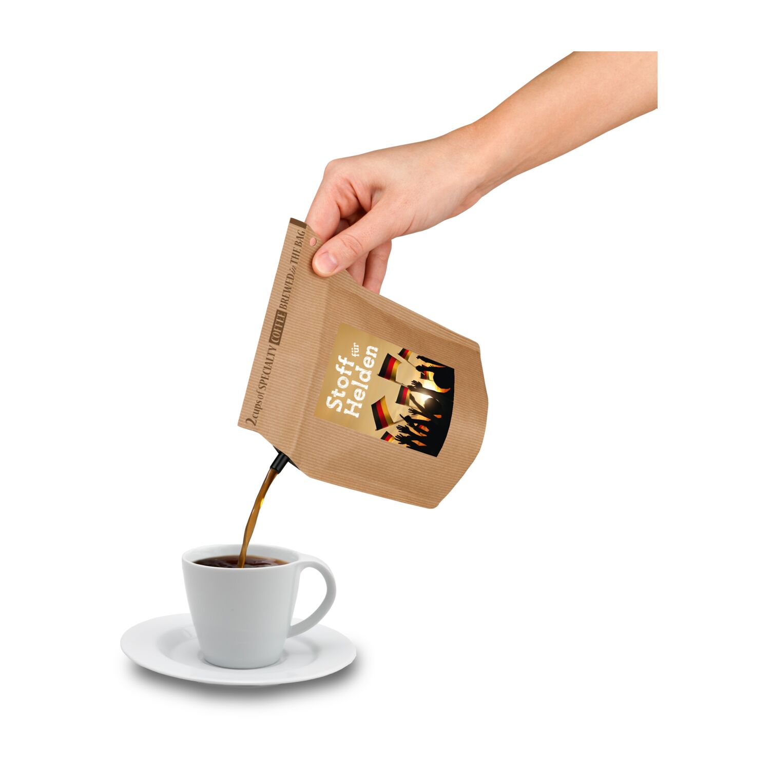 Geschenkartikel / Präsentartikel: Deutschland FAN-Kaffee 2K1962