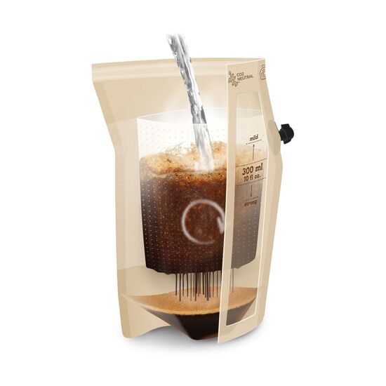 Geschenkartikel / Präsentartikel: Fußball-EM Team Deutschland Wachmacher, Kaffee im Brühbeutel 2K1962a