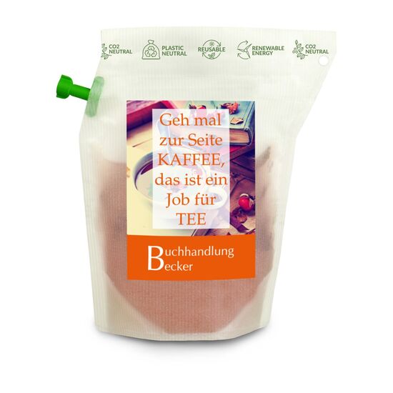 Geschenkartikel / Präsentartikel: Fußball-EM Team Deutschland Keep Calm, Tee im Brühbeutel 2K1963a