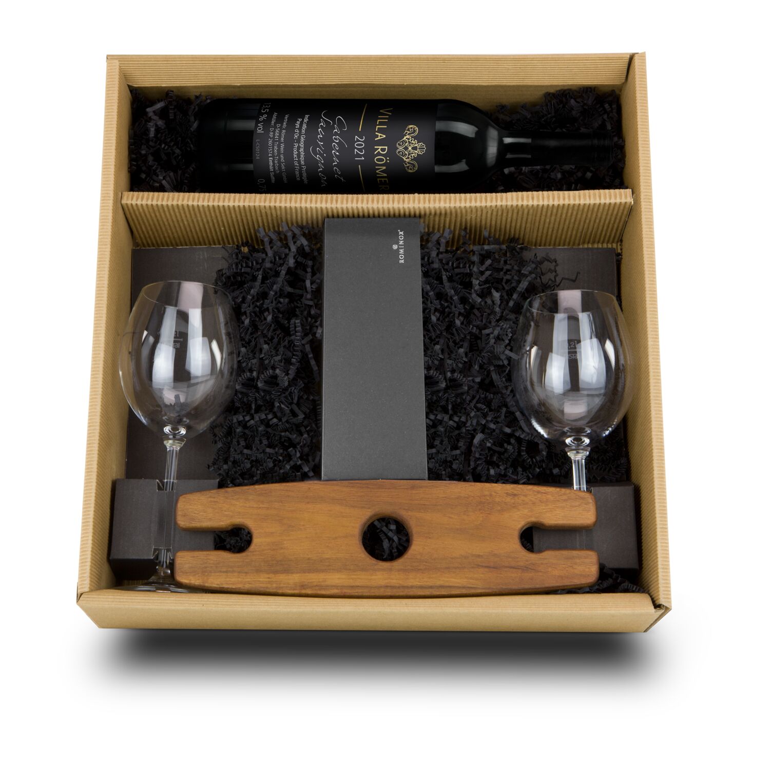 Geschenkset / Präsenteset: Rotwein Deluxe 2K2008