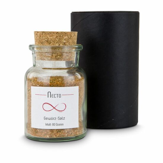 Geschenkset / Präsenteset: Gewürzsalz Necto im Glas 2K2011