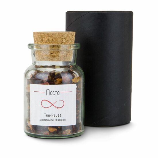 Geschenkset / Präsenteset: Früchtetee Necto im Glas 2K2012