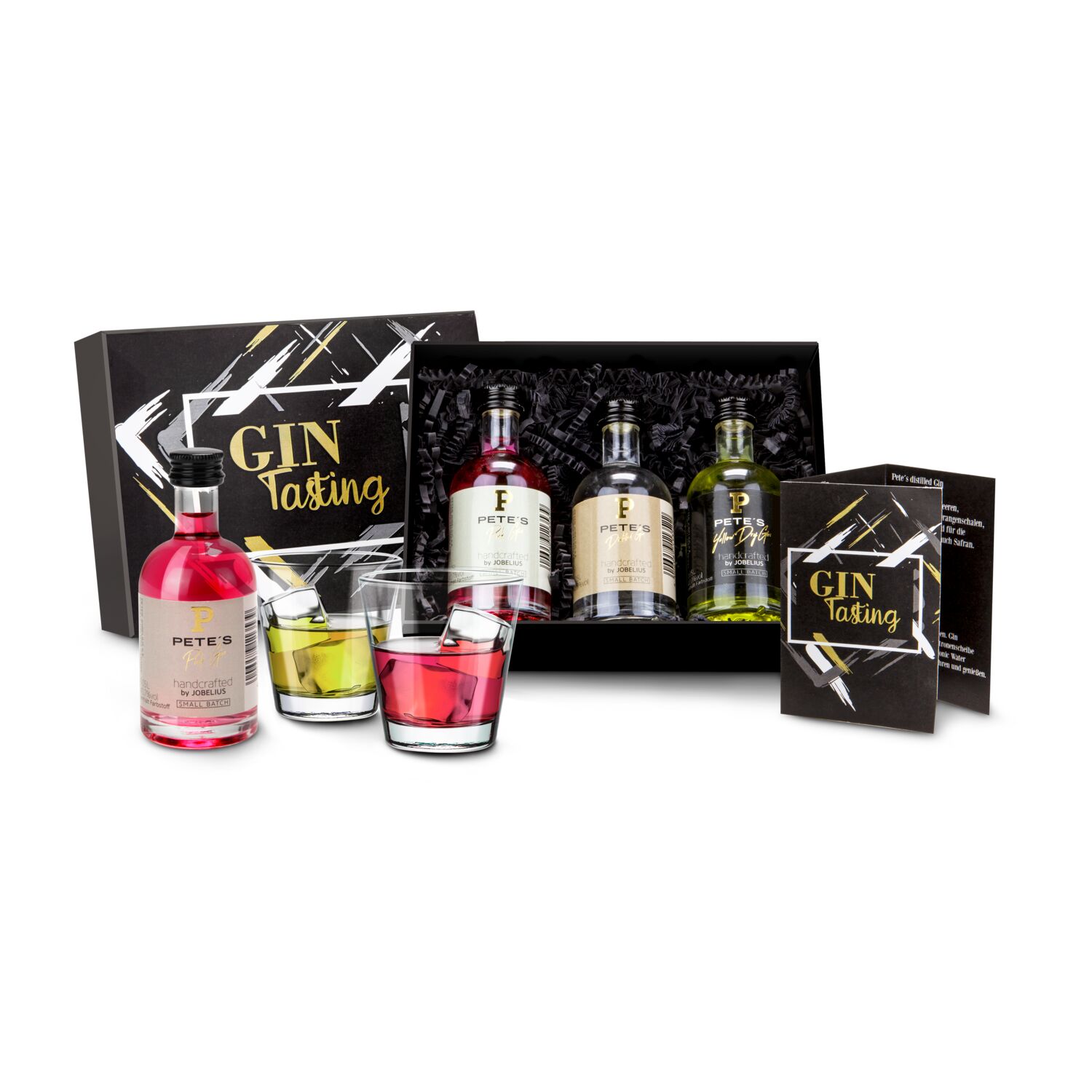 Geschenkset / Präsenteset: Gin-Tasting 2K2027