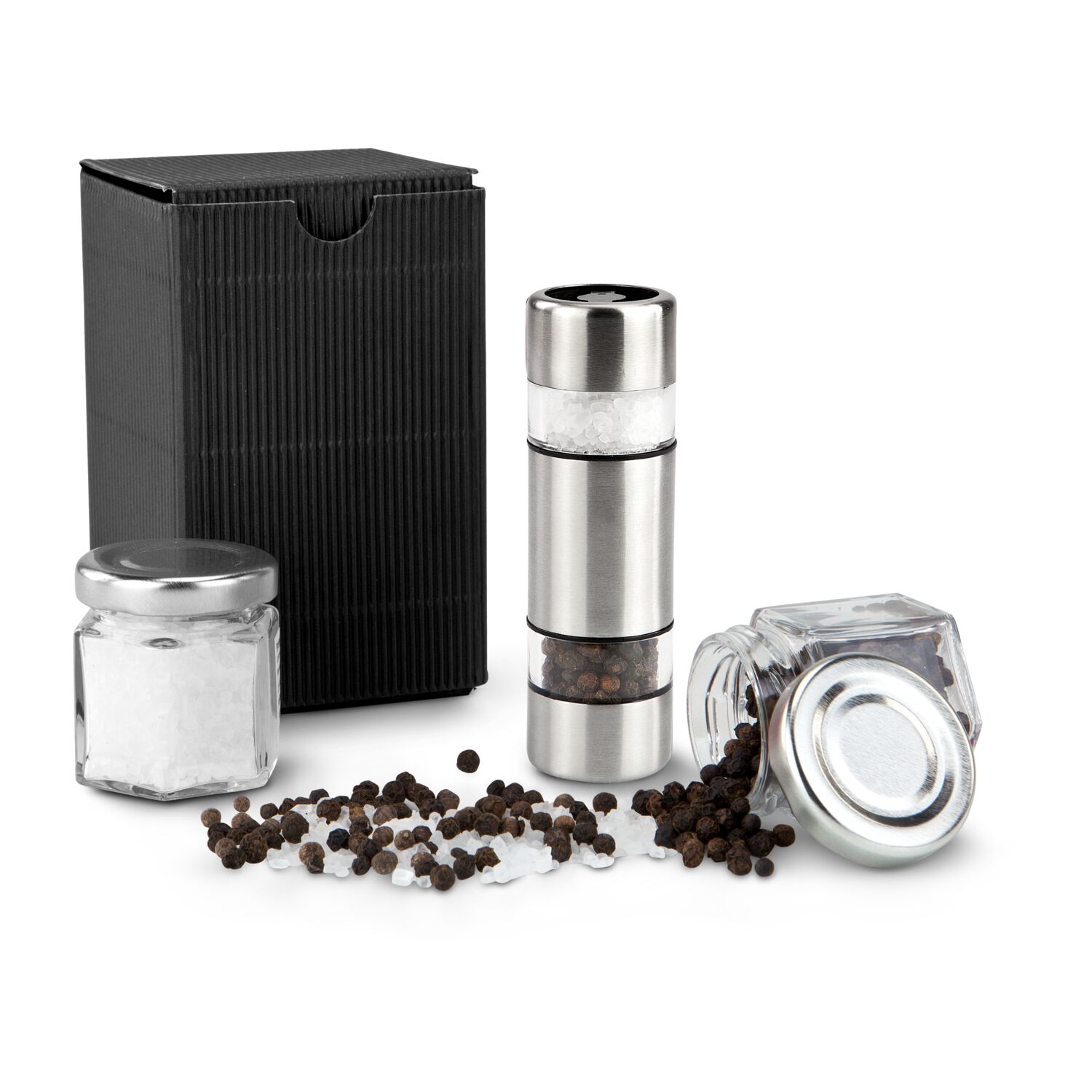 Geschenkset / Präsenteset: Salz & Pfeffer im Miniformat Gelb 2K2045o