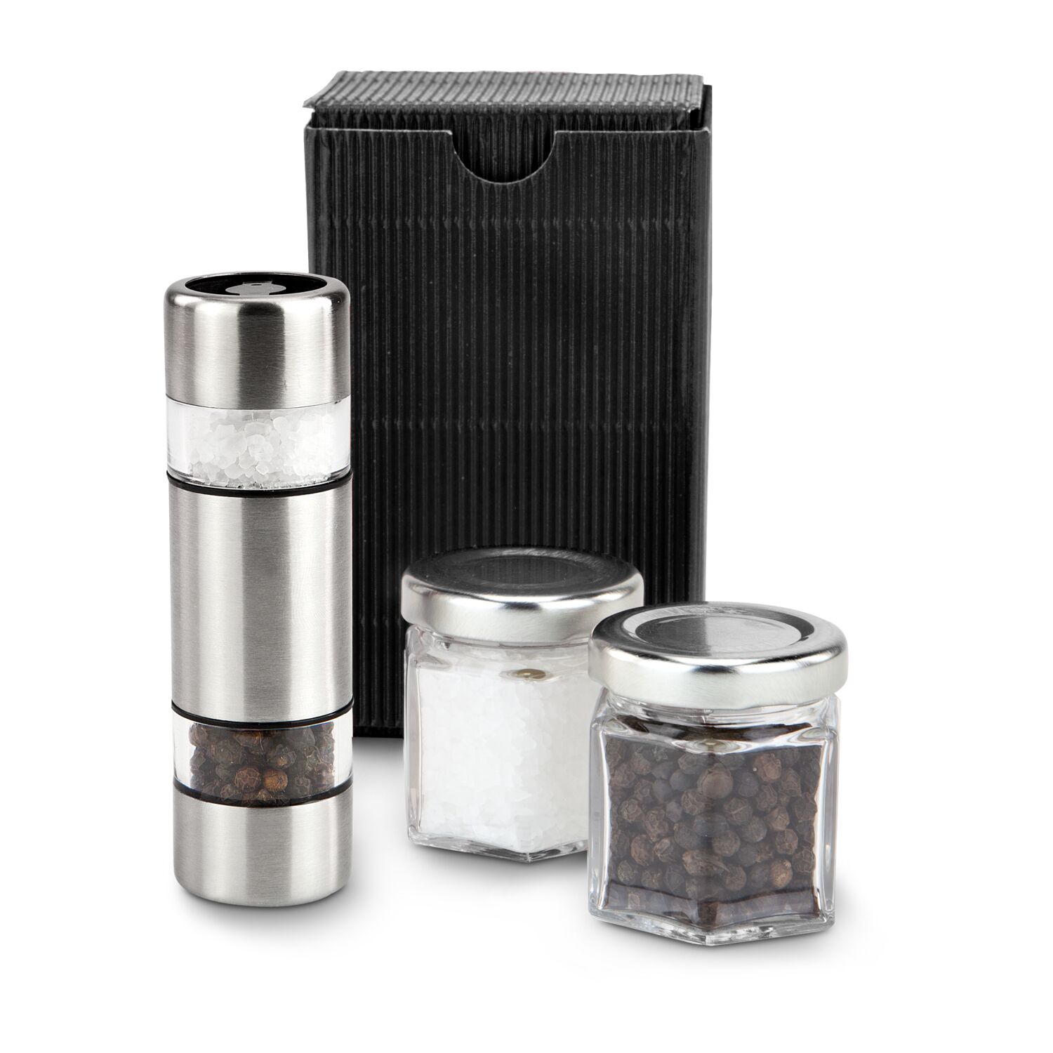 Geschenkset / Präsenteset: Salz & Pfeffer im Miniformat Gelb 2K2045o