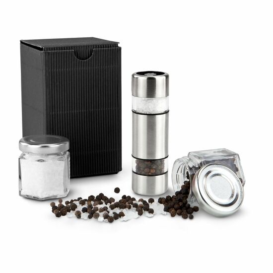 Geschenkset / Präsenteset: Salz & Pfeffer im Miniformat Gelb 2K2045o