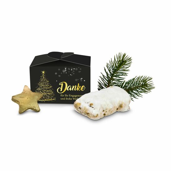 Geschenkartikel / Präsentartikel: Mini-Stollen Danke 2K2053b