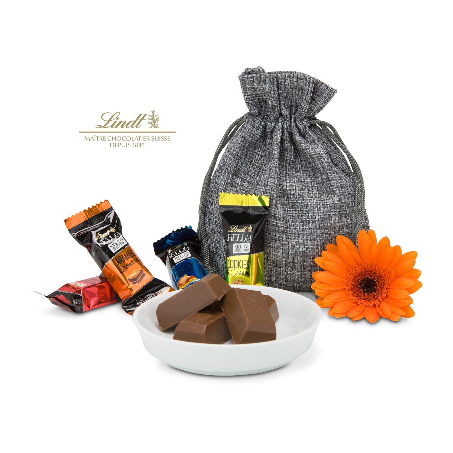 Geschenkset / Präsenteset: Süßes Schälchen Hello 2K2089