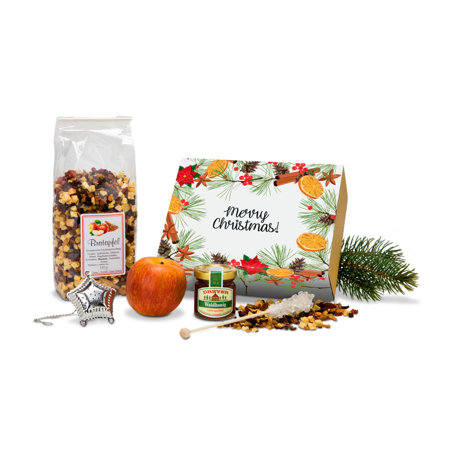 Geschenkset / Präsenteset: Weihnachtstee 2K2092