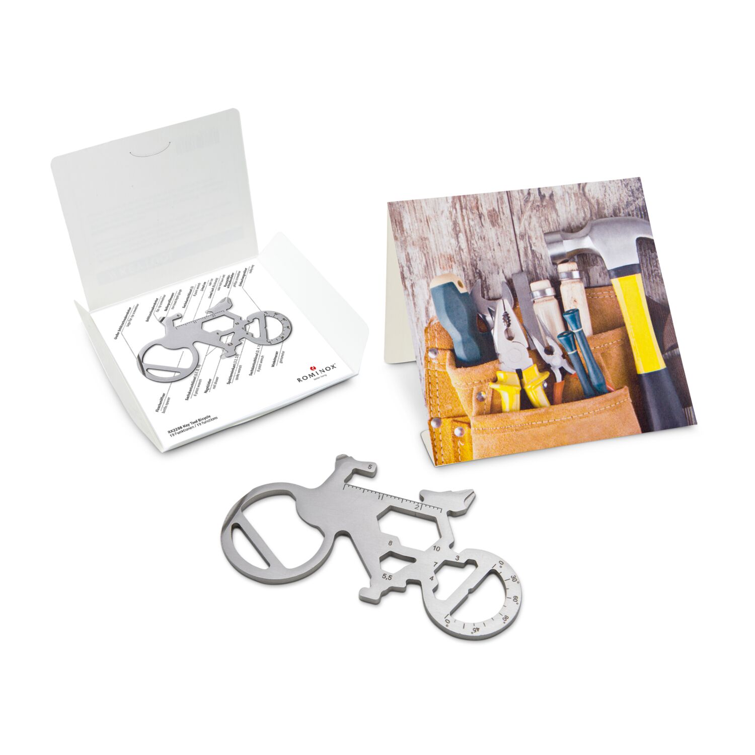 ROMINOX® Key Tool Bicycle (19 Funktionen) Werkzeug 2K2101l