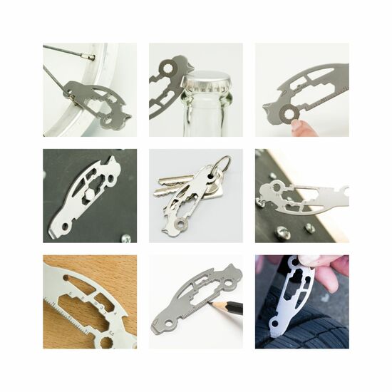 ROMINOX® Key Tool Car/Auto (18 Funktionen) Merry Christmas 2K2102p