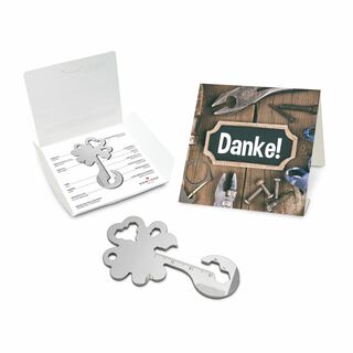 ROMINOX® Key Tool Lucky Charm (19 Funktionen) Danke 2K2103m