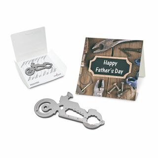 ROMINOX® Key Tool Motorbike (21 Funktionen) Happy Father's Day 2K2104d
