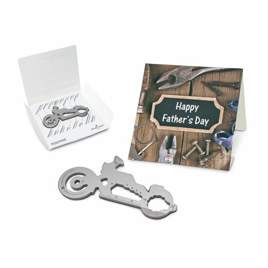 ROMINOX® Key Tool Motorbike (21 Funktionen) Happy Father's Day 2K2104d