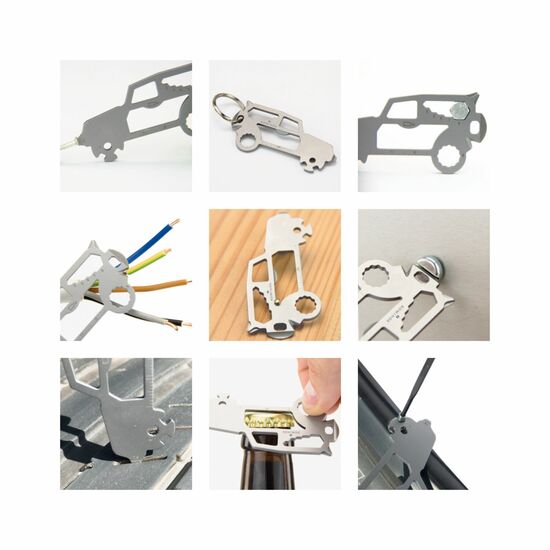 ROMINOX® Key Tool SUV (19 Funktionen) Happy Father's Day 2K2104e