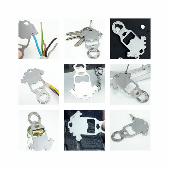 ROMINOX® Key Tool Football (18 Funktionen) Happy Father's Day 2K2104h