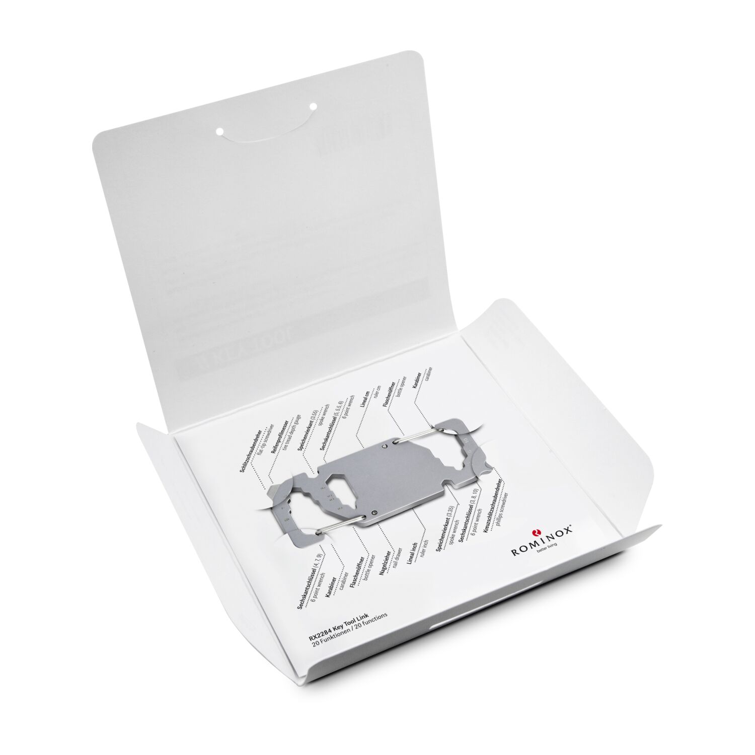 ROMINOX® Key Tool Link (20 Funktionen) Happy Father's Day 2K2104j