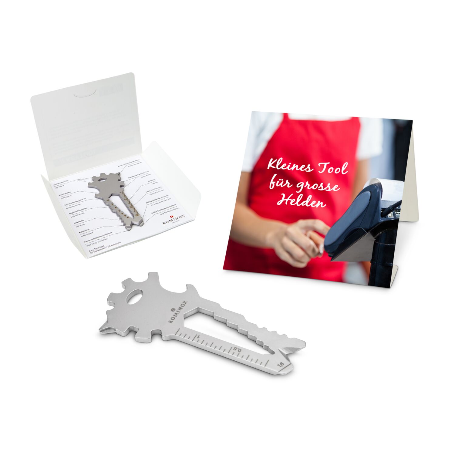 ROMINOX® Key Tool Lion (22 Funktionen) Große Helden (Einzelhandel) 2K2105b