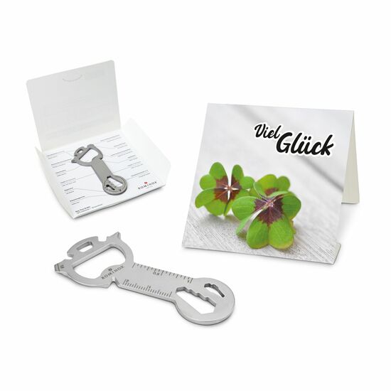 ROMINOX® Key Tool Snake (18 Funktionen) Viel Glück 2K2109c