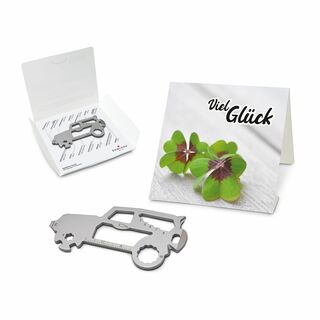 ROMINOX® Key Tool SUV (19 Funktionen) Viel Glück 2K2109e