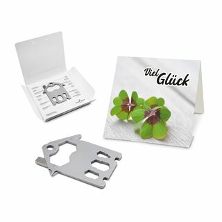 ROMINOX® Key Tool House (21 Funktionen) Viel Glück 2K2109i