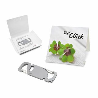 ROMINOX® Key Tool Link (20 Funktionen) Viel Glück 2K2109j