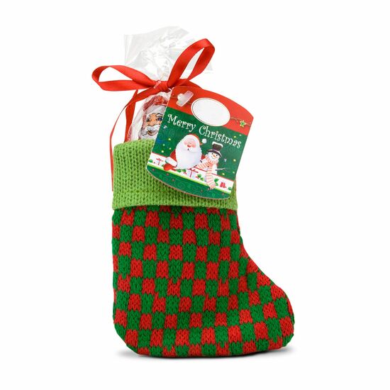 Geschenkartikel / Präsentartikel: Süßer Weihnachtsstiefel 2K2116